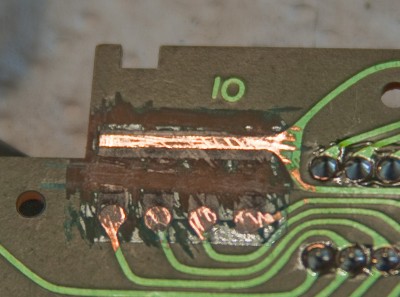 NES Gamepad Resistors Removed